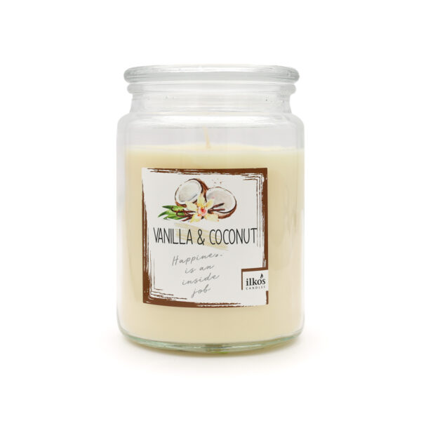 BIG JAR - VANILLA & COCONUT - dišeča sveča