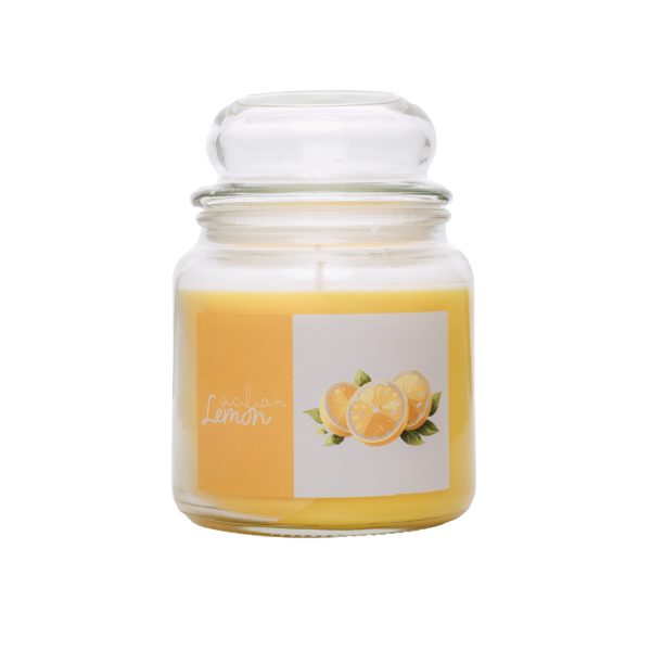 BONBON - MIDDLE JAR - SICILIAN LEMON - dišeča sveča