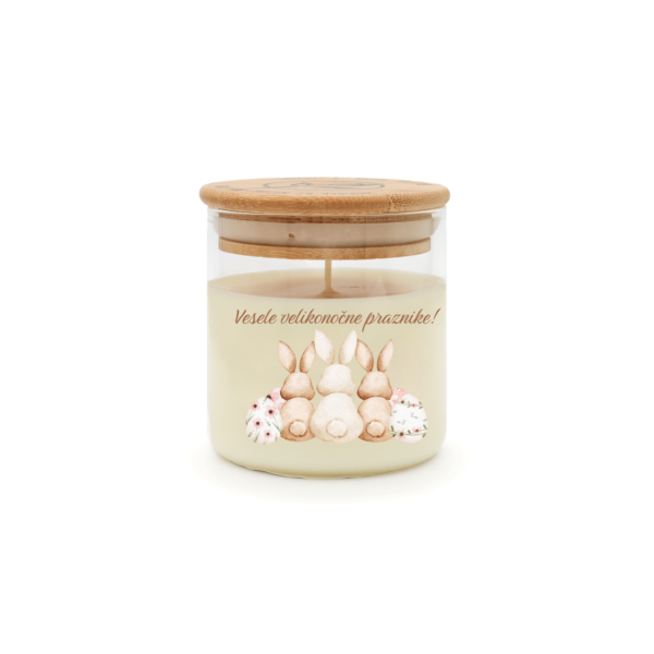 VESELE VELIKONOČNE PRAZNIKE - VANILLA - dišeča sveča