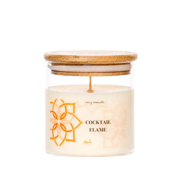INSPIRED BY NATURE - COCTAIL FLAME - dišeča sveča 215g