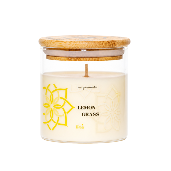 INSPIRED BY NATURE - LEMON GRASS - dišeča sveča 215g