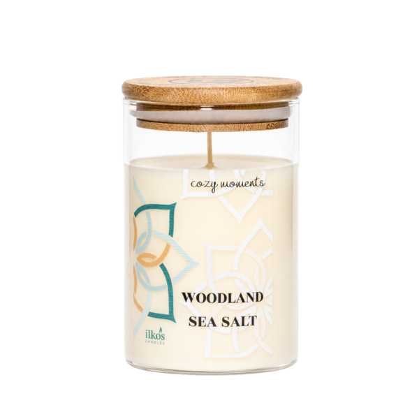 INSPIRED BY NATURE - WOODLAND SEA SALT - dišeča sveča 345g