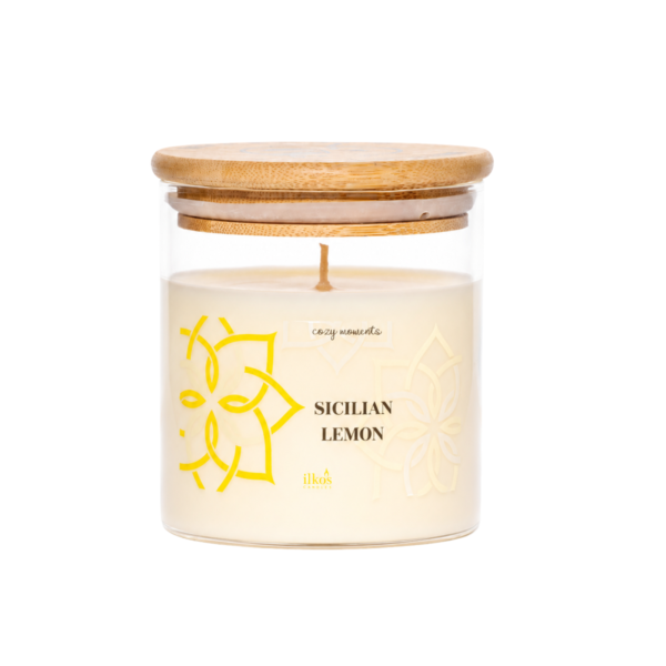 INSPIRED BY NATURE - SICILIAN LEMON - dišeča sveča 215g