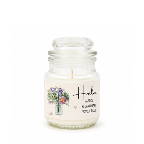 MINI JAR - FRESH COTTON - HVALA ZA SRCE - ŠOPEK