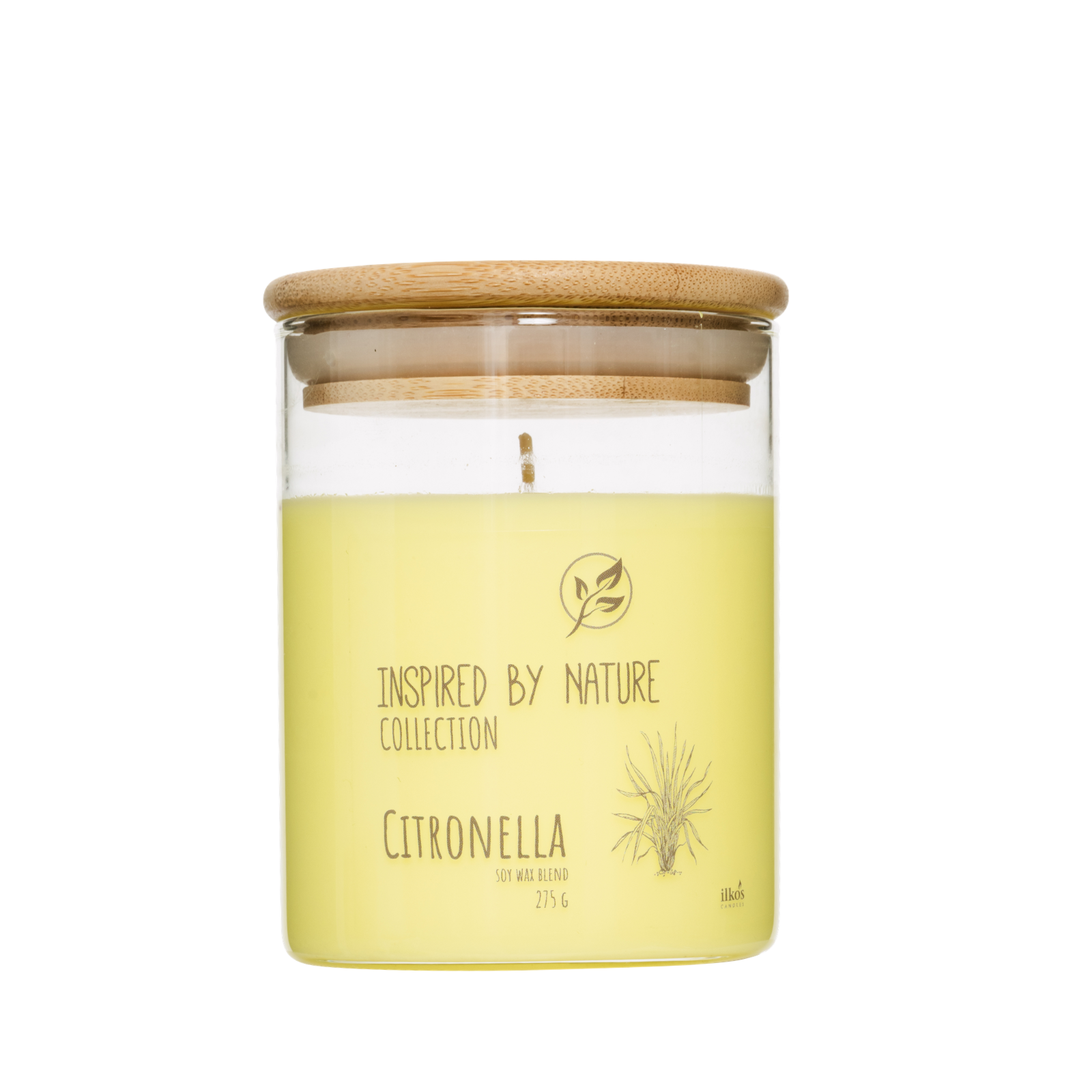 INSPIRED BY NATURE 275g - CITRONELLA - dišeča sveča