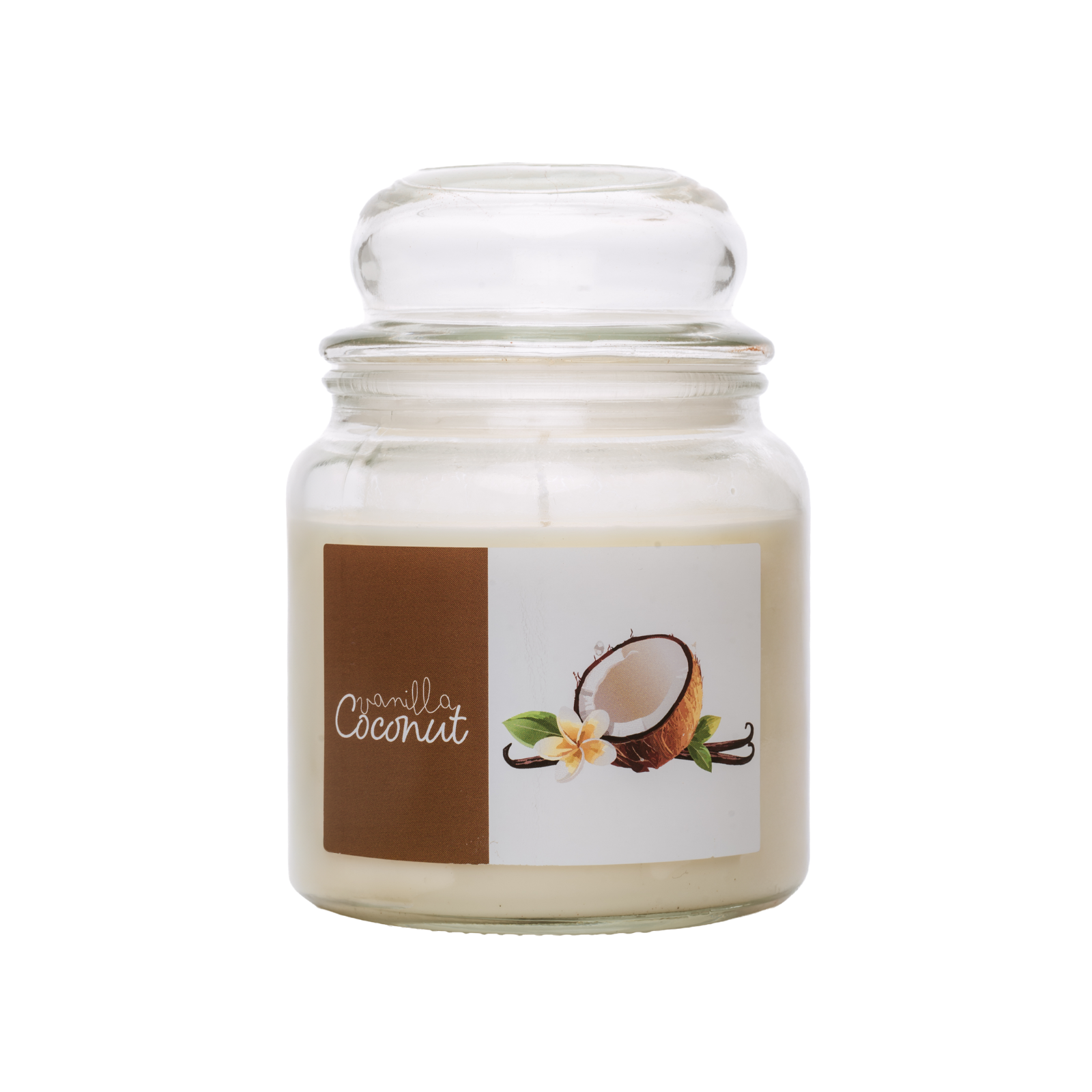 BONBON - MIDDLE JAR - VANILLA & COCONUT - dišeča sveča